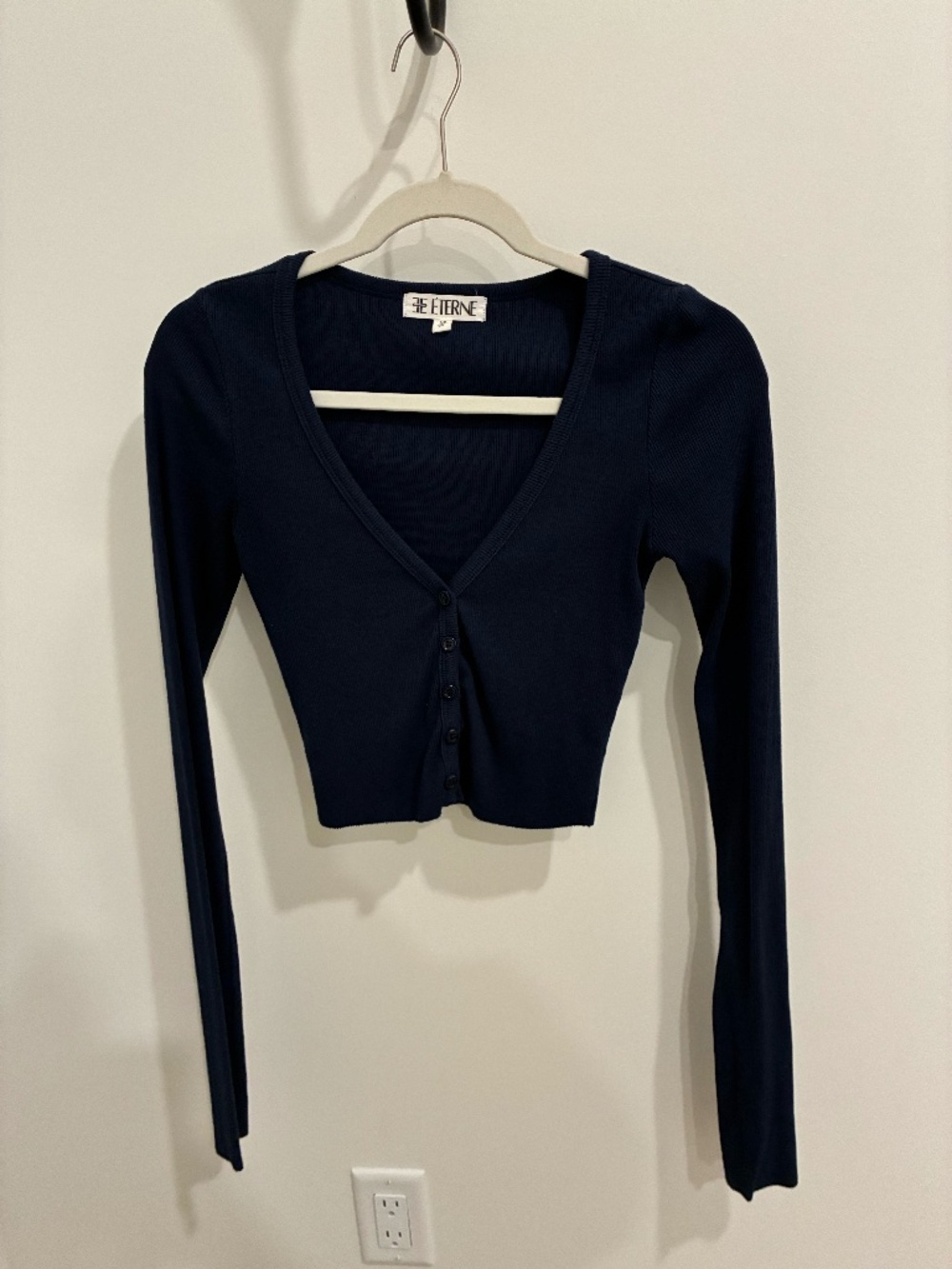 Eterne Cropped Cardigan | Butter Rib (RARE)